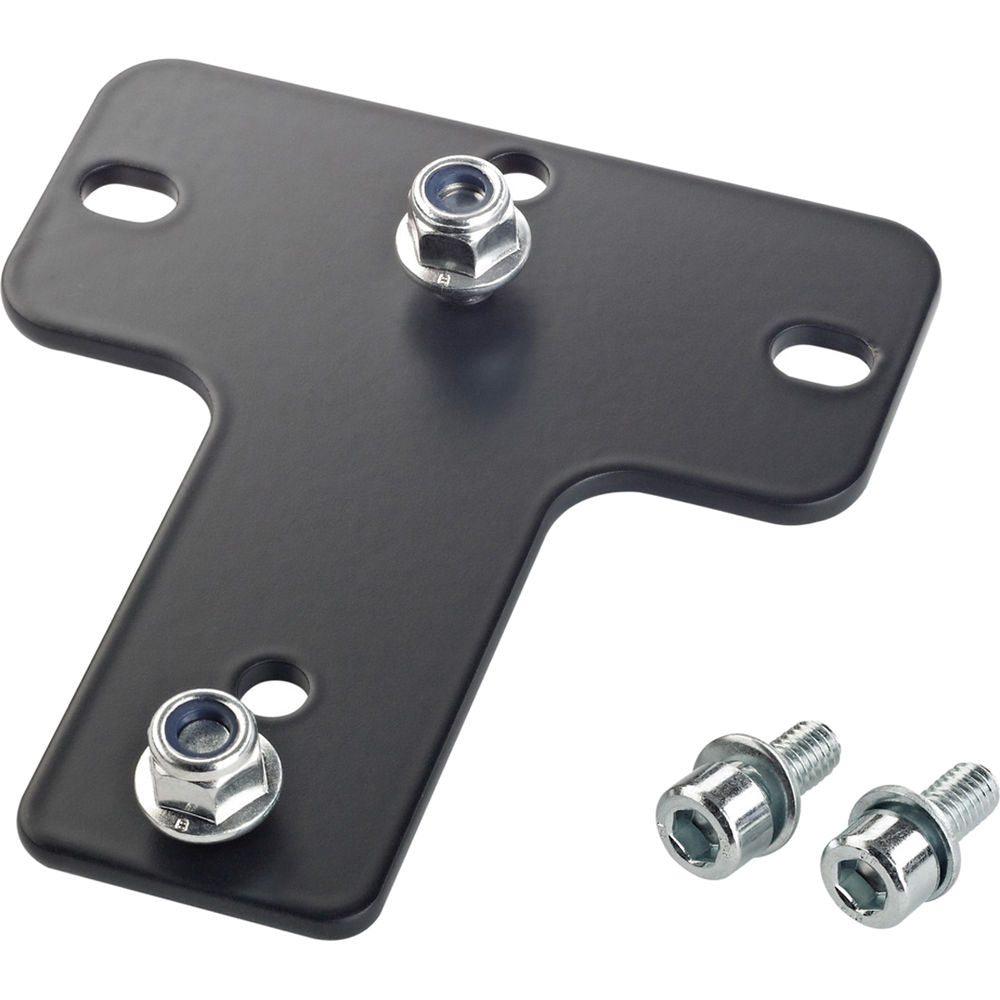 K&M 24359 Adapter Panel 6 (Black)
