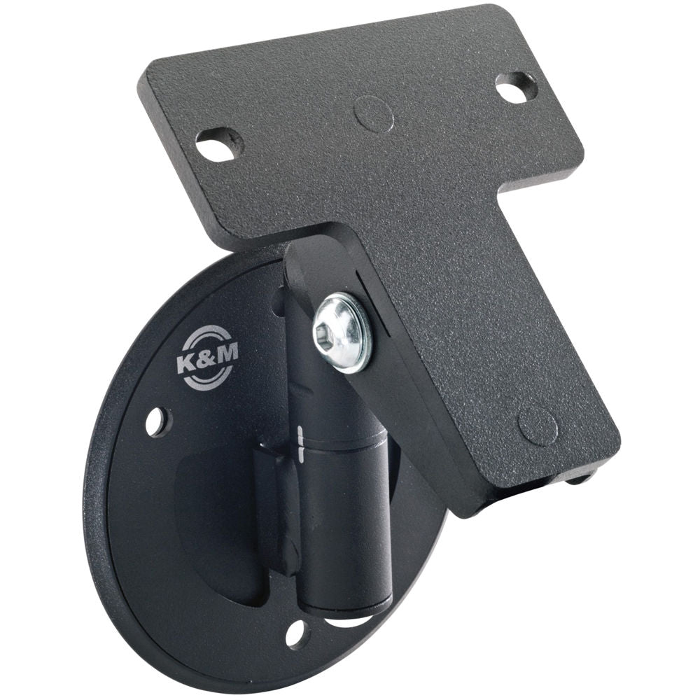 K&M 24161 Universal Speaker Wall Mount (Black)