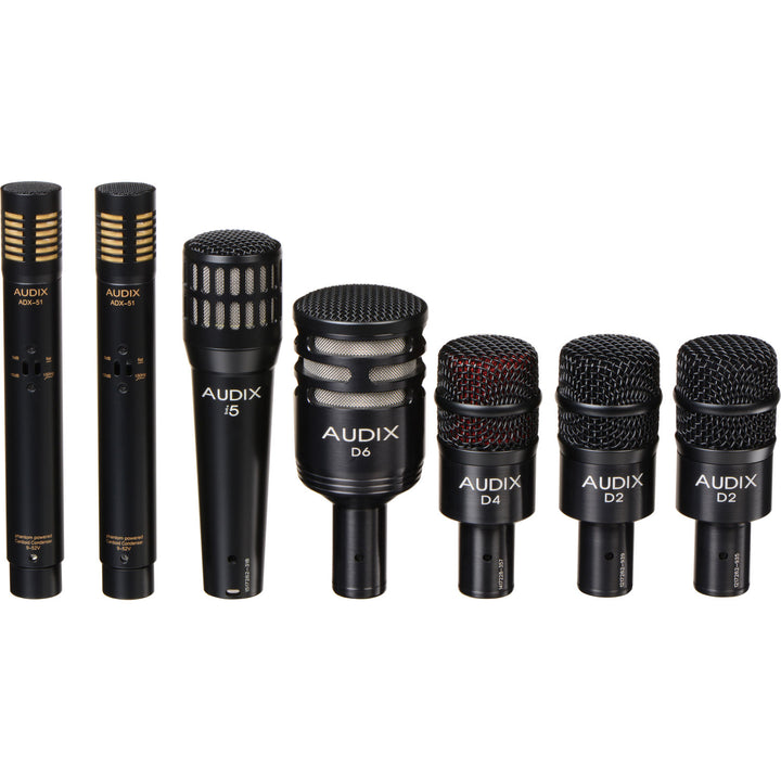 Audix DP7 Drum Microphone Package for 7-Piece Kit