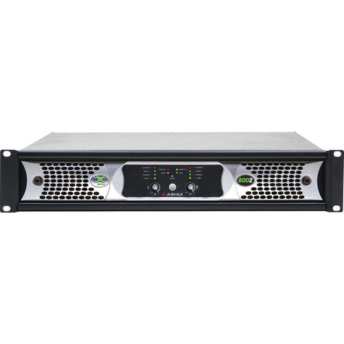 Ashly nXp Series NXP8002 2-Channel 800W Power Amplifier with Programmable Outputs & Protea Software Suite