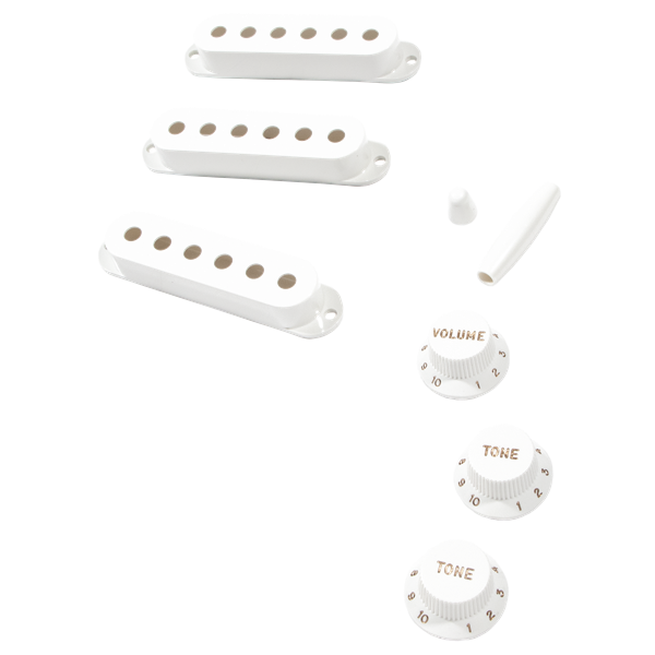 Fender Pure Vintage '50s Stratocaster Accessory Kit - Eggshell White