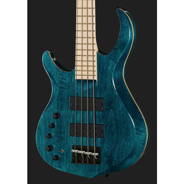 Sire Marcus Miller M2 4-String 2nd Gen Electric Bass Guitar Left-Handed - Transparent Blue
