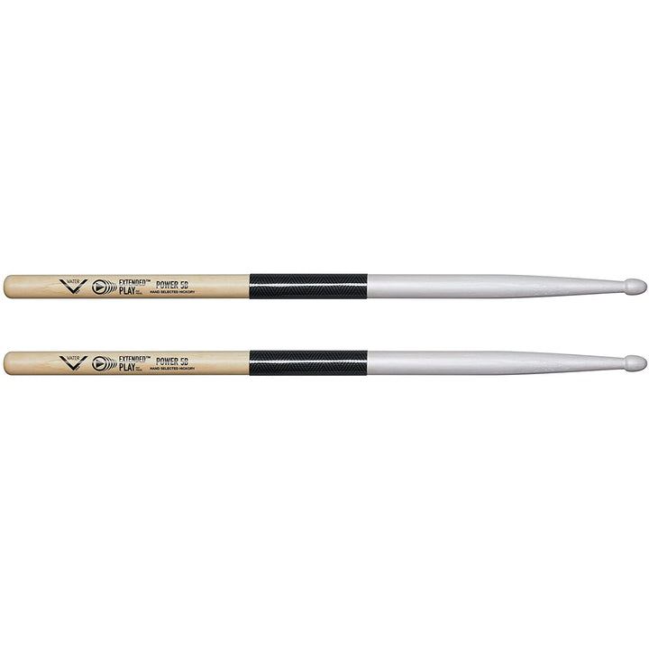 Vater VEPP5BW- Vater Extended Play Power 5B Wood Tip Drumsticks