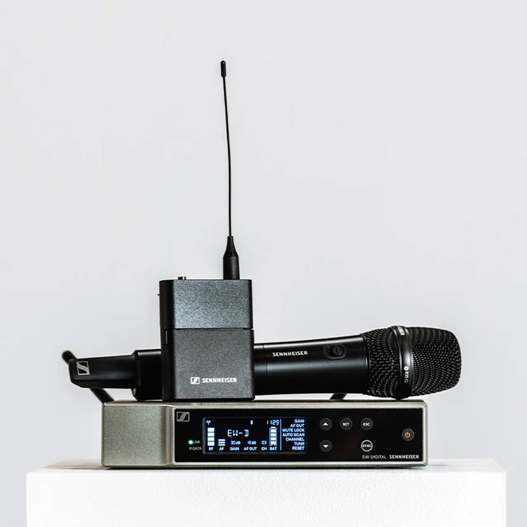 Sennheiser EW-D SKM-S BASE SET Digital Wireless Handheld Microphone System, No Mic Capsule (Q1-6: 470 to 526 MHz)