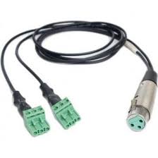 CAD 40-360 - 24”Mini Cable XLR-F to Phoenix for VPDSP 2200,2600,2700,2800