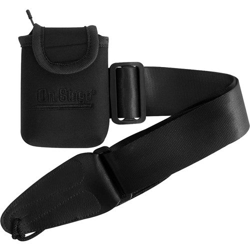On-Stage MA1335 - Wireless Transmitter Pouch with Guitar Strap