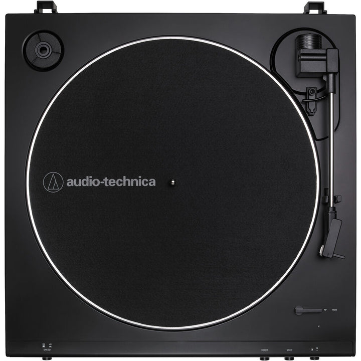 Audio-Technica AT-LP60XBT-USB-BK Fully Automatic Two-Speed Stereo Turntable with Bluetooth & USB - Black