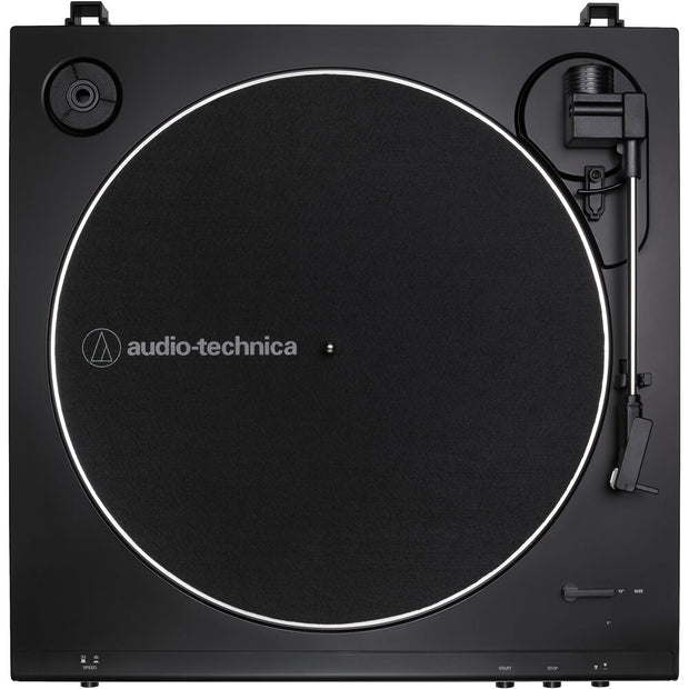 Audio-Technica AT-LP60XBT-USB-BK Fully Automatic Two-Speed Stereo Turntable with Bluetooth & USB - Black