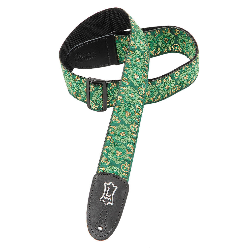 Levy's M8AS-GRN Woven Guitar Straps