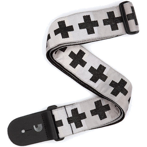 D'Addario T20W1509 - 2'' GTR STRAP, CHECKBD CROSSES