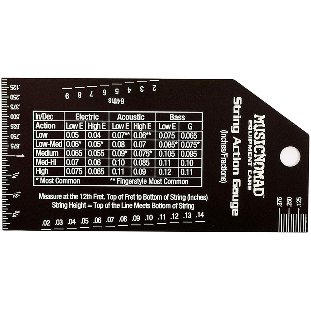 MusicNomad MN602 Precision String Action Gauge