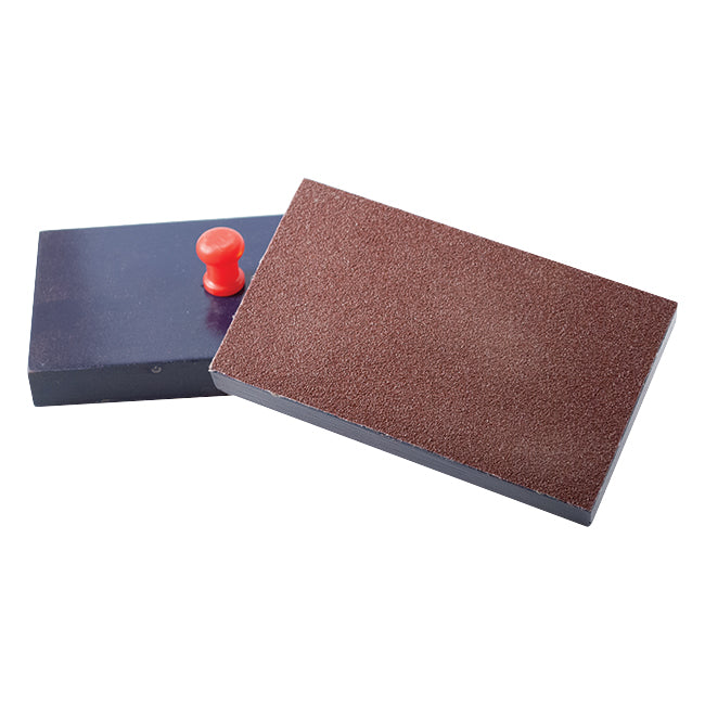 Mano Percussion MP-SBLK2 - Sand Blocks-Blue W/ Red Handle Sand Blocks-Blue W/ Red Handle