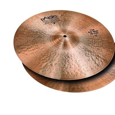 Paiste 2002 Black Big Beat Hi-Hat 15 Cymbal - 15", Bottom Only