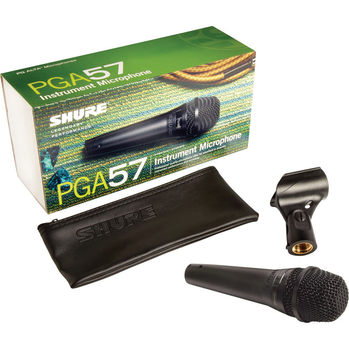 Shure PGA57 Cardioid Dynamic Instrument Microphone XLR