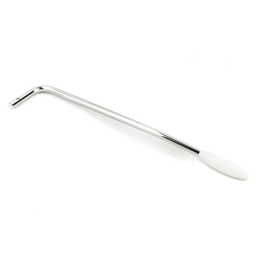Fender Tremolo Arm for 65 Mustang Guitar - Chrome, White Tip