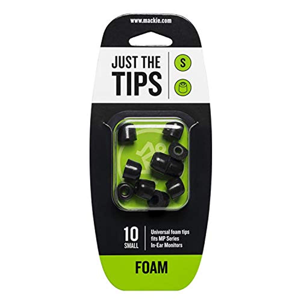 Mackie MP Series Small Silicone Black Tips Kit