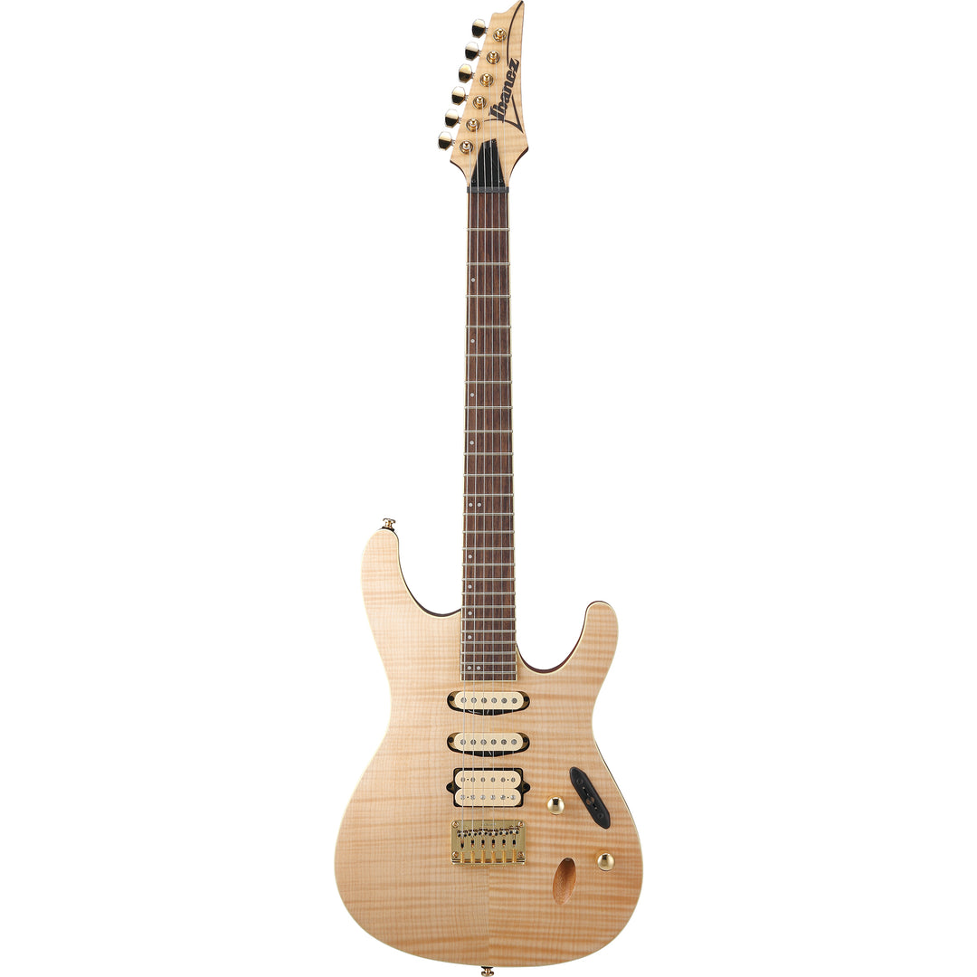 Ibanez S Standard (Natural Flat Gold) SEW761FMNTF