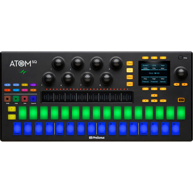 PreSonus ATOM SQ Hybrid MIDI Keyboard / Pad Controller