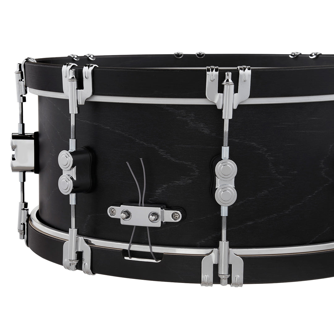 PDP Concept Maple Classic 6.5x14 Snare Drum - Ebony Stain w/ Ebony Stain Hoops