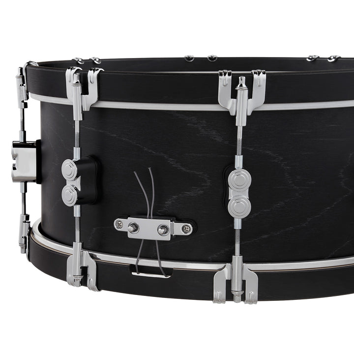 PDP Concept Maple Classic 6.5x14 Snare Drum - Ebony Stain w/ Ebony Stain Hoops