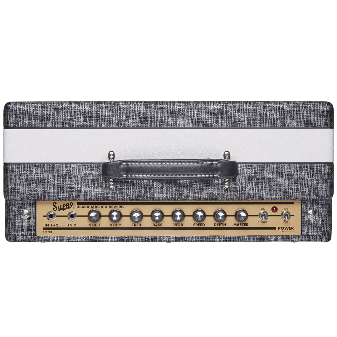 Supro 1696RT Black Magick Reverb Legend Series 25-Watt 1x12" Combo Guitar Amp
