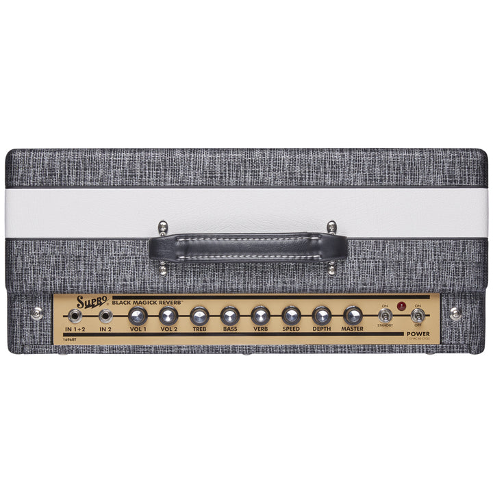 Supro 1696RT Black Magick Reverb Legend Series 25-Watt 1x12" Combo Guitar Amp