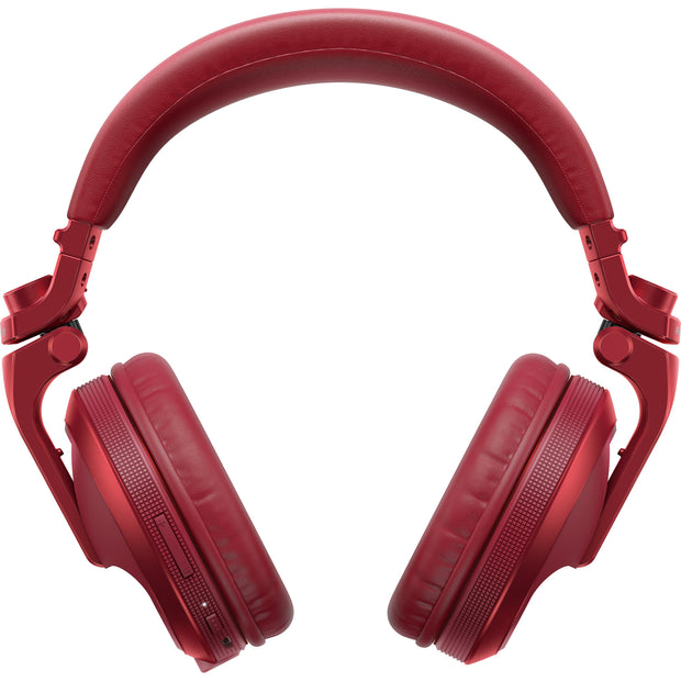 Pioneer DJ HDJ-X5BT Over-Ear DJ Headphones w/ Bluetooth - Red