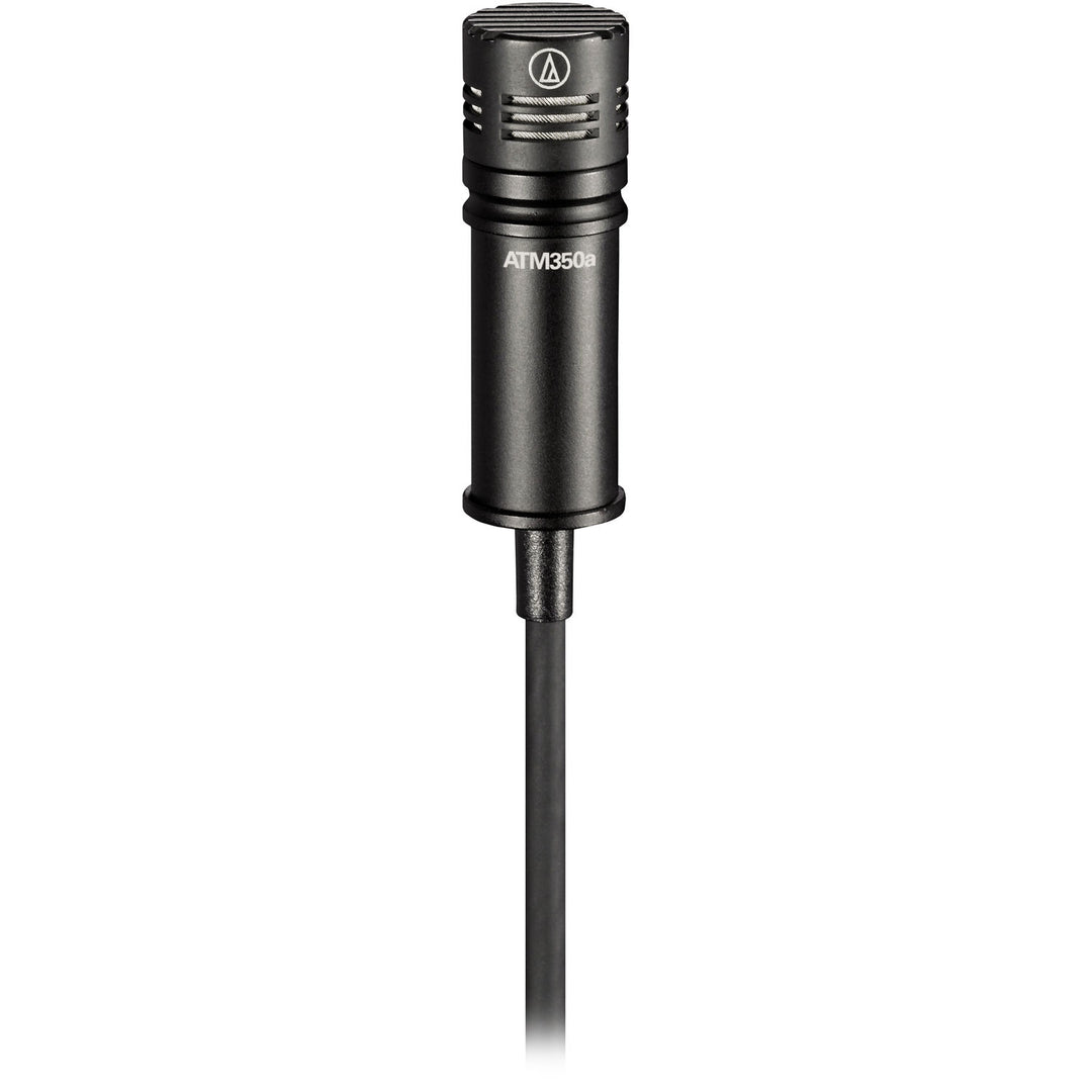 Audio-Technica ATM350 Cardioid Condenser Instrument Microphone 9” Gooseneck w/ Guitar Mount