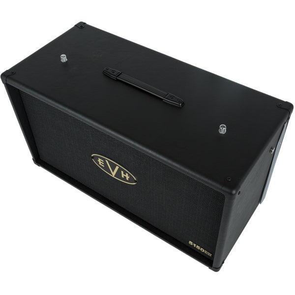 EVH 5150III EL34 2x12 Guitar Amp Cabinet - Black and Gold