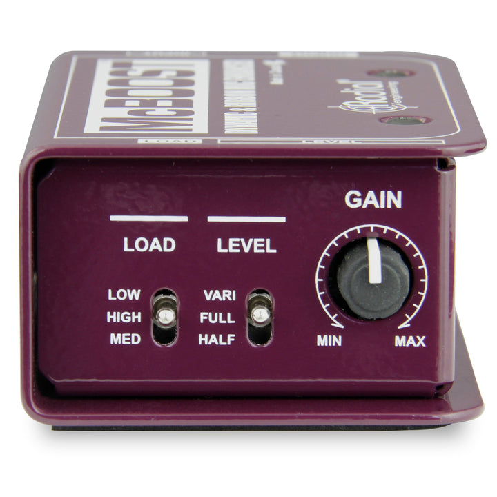 Radial McBoost Microphone Signal Intensifier