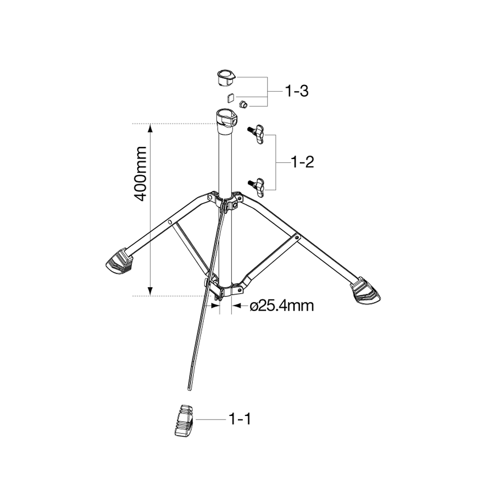 Tama HC42SN1 BASE ASSEMBLY