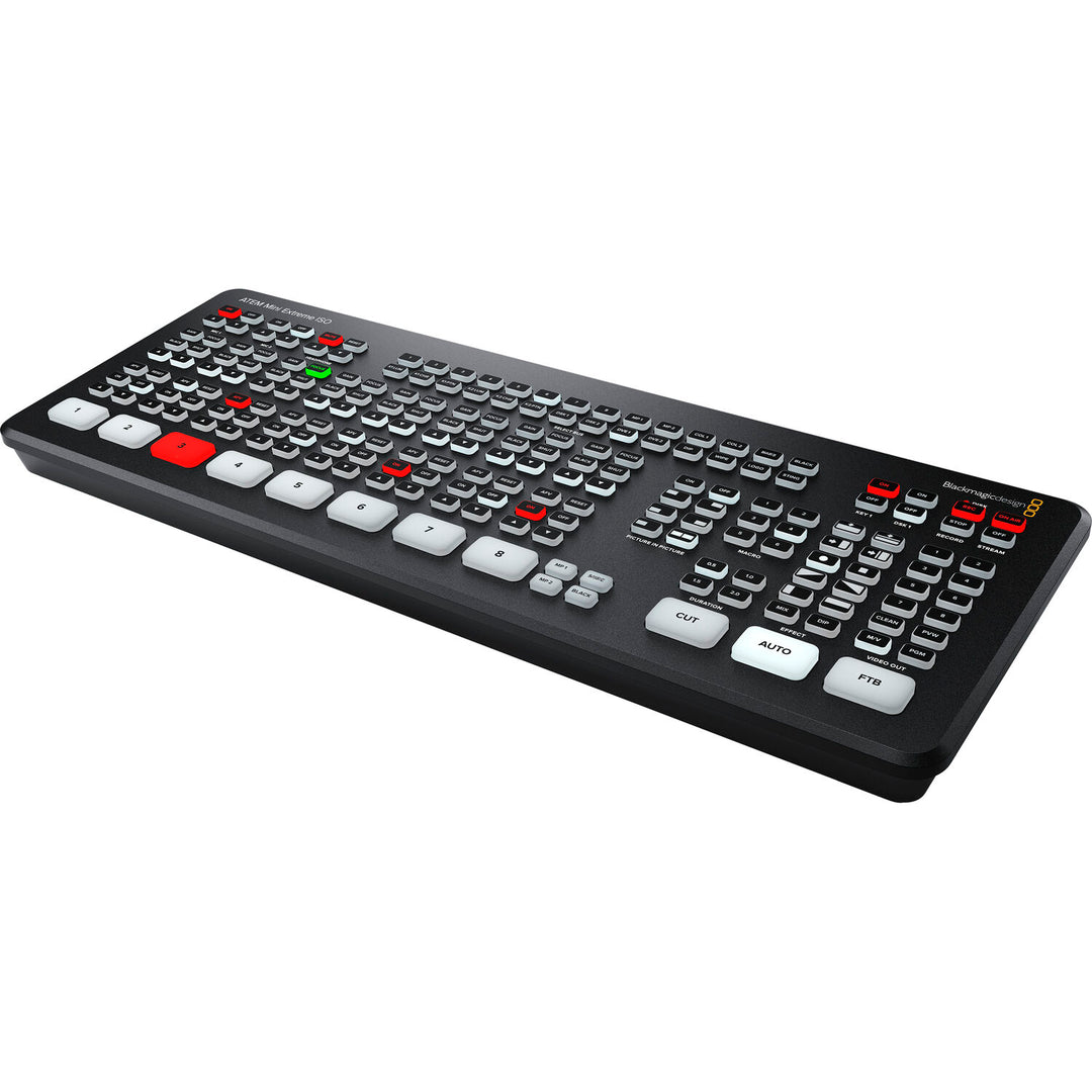 Blackmagic Design ATEM Extreme ISO Switcher with 9 Stream Recording Engine