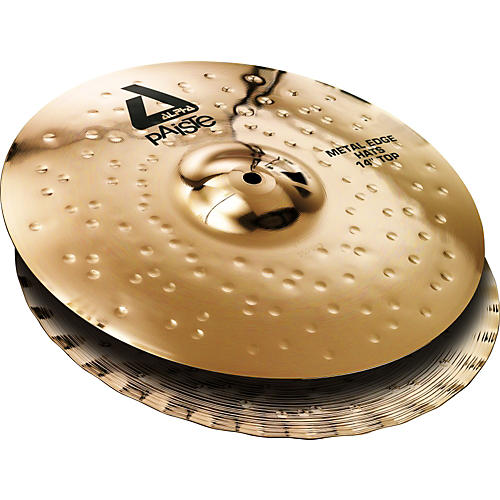 Paiste 884114- Paiste 14" Alpha Series Brilliant Finish Metal Edge Hi Hat Top Only