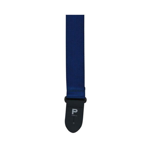 Profile PGS300-BL - 2'' Blue Seatbelt Guitar Strap Made in Canada
