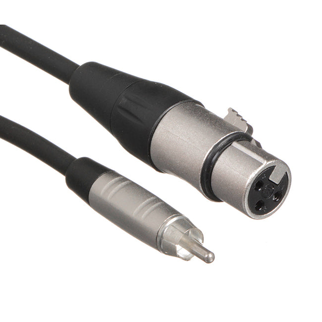 Stage & Studio RCA Male to XLR Female Audio Patch Cable