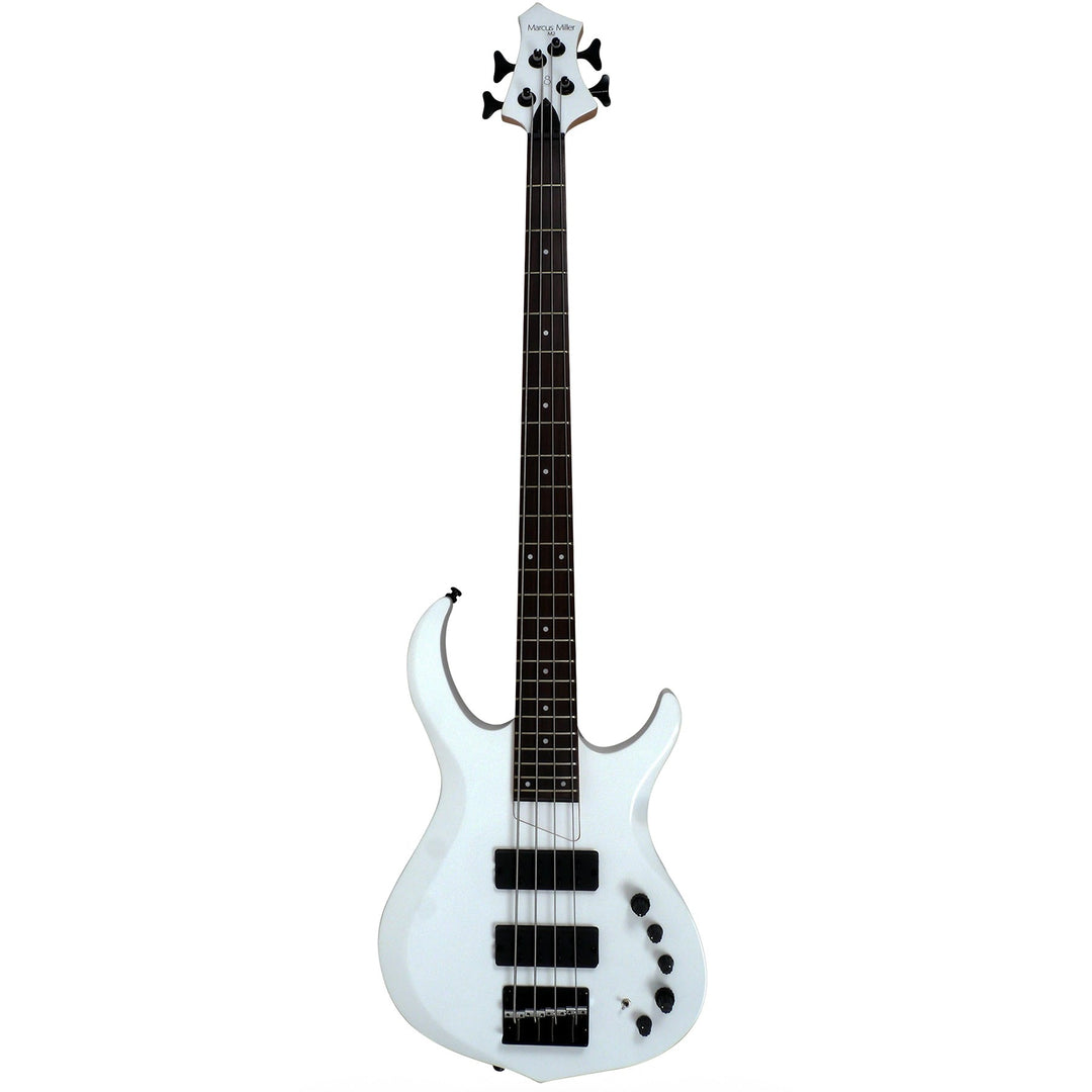 Sire Marcus Miller M2 4-String 2nd Gen Electric Bass Guitar - White Pearl
