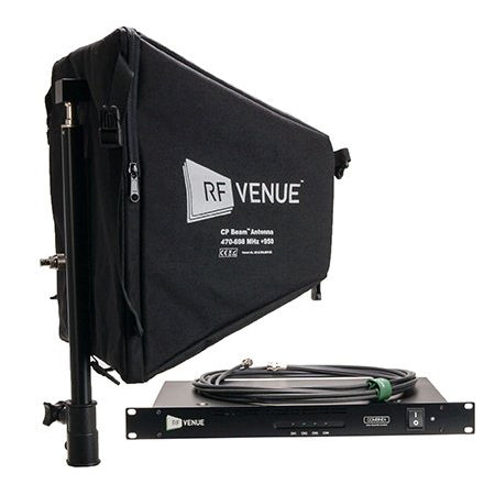 RF Venue COMBINE4 Signal Combiner w/ CP Beam Bundle