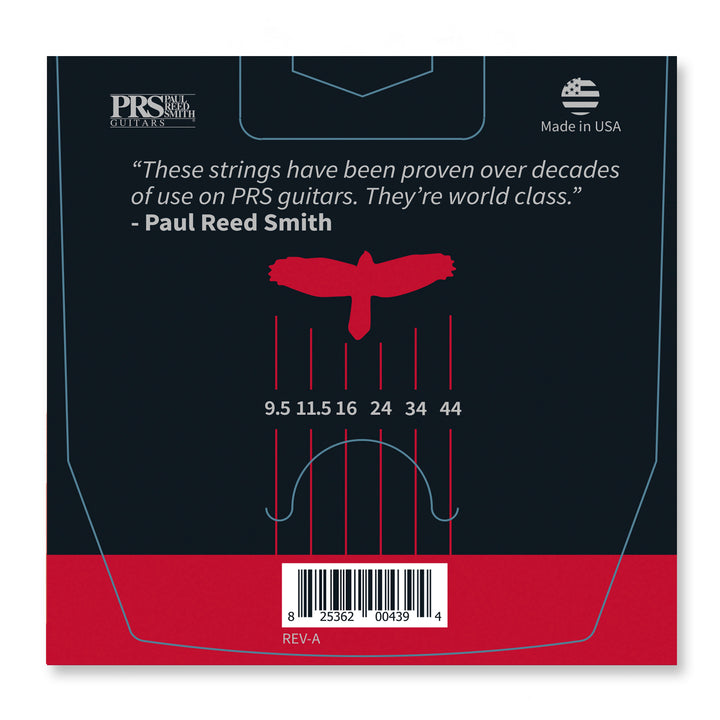 PRS Signature Custom Light Guitar Strings 9.5-44
