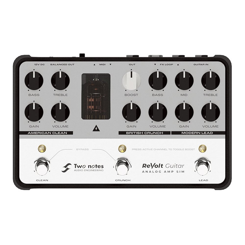 Two Notes TNREVOLTG ReVolt Guitar 3-Channel All-Analog Amp