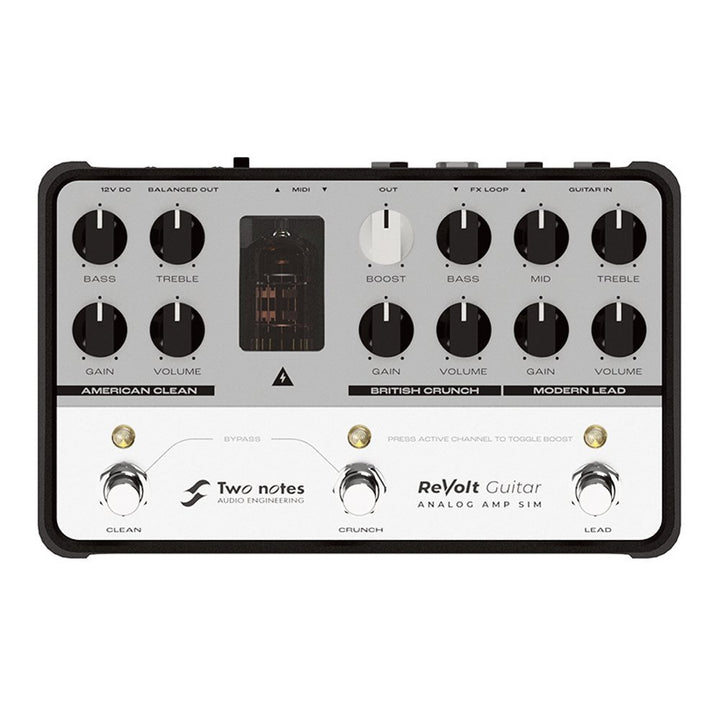 Two Notes TNREVOLTG ReVolt Guitar 3-Channel All-Analog Amp