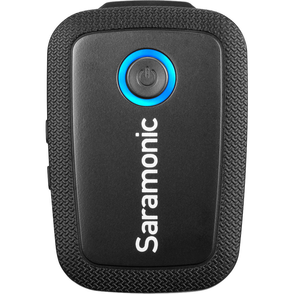 Saramonic Blink 500 TX Clip-On Digital Bodypack Wireless Transmitter with Omni Lavalier Microphone (2.4 GHz) - Black