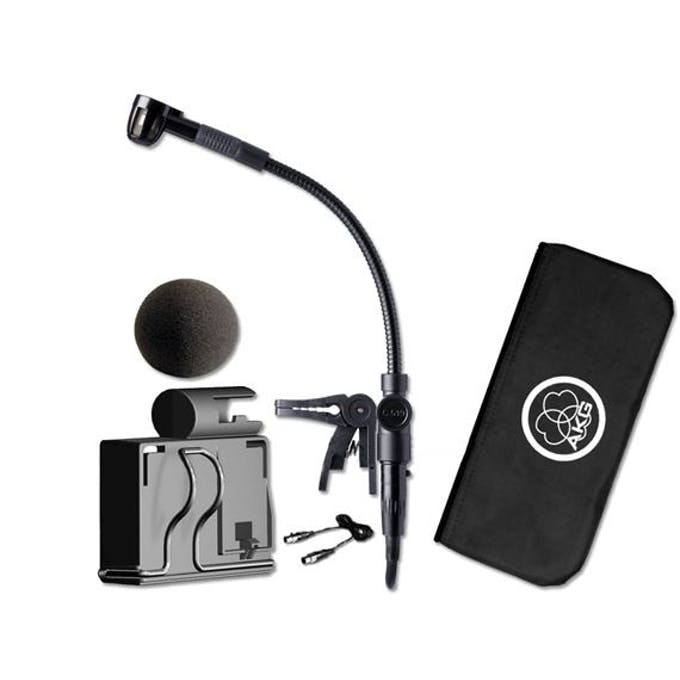 AKG C518ML Mini Clamp Gooseneck Instrument Microphone