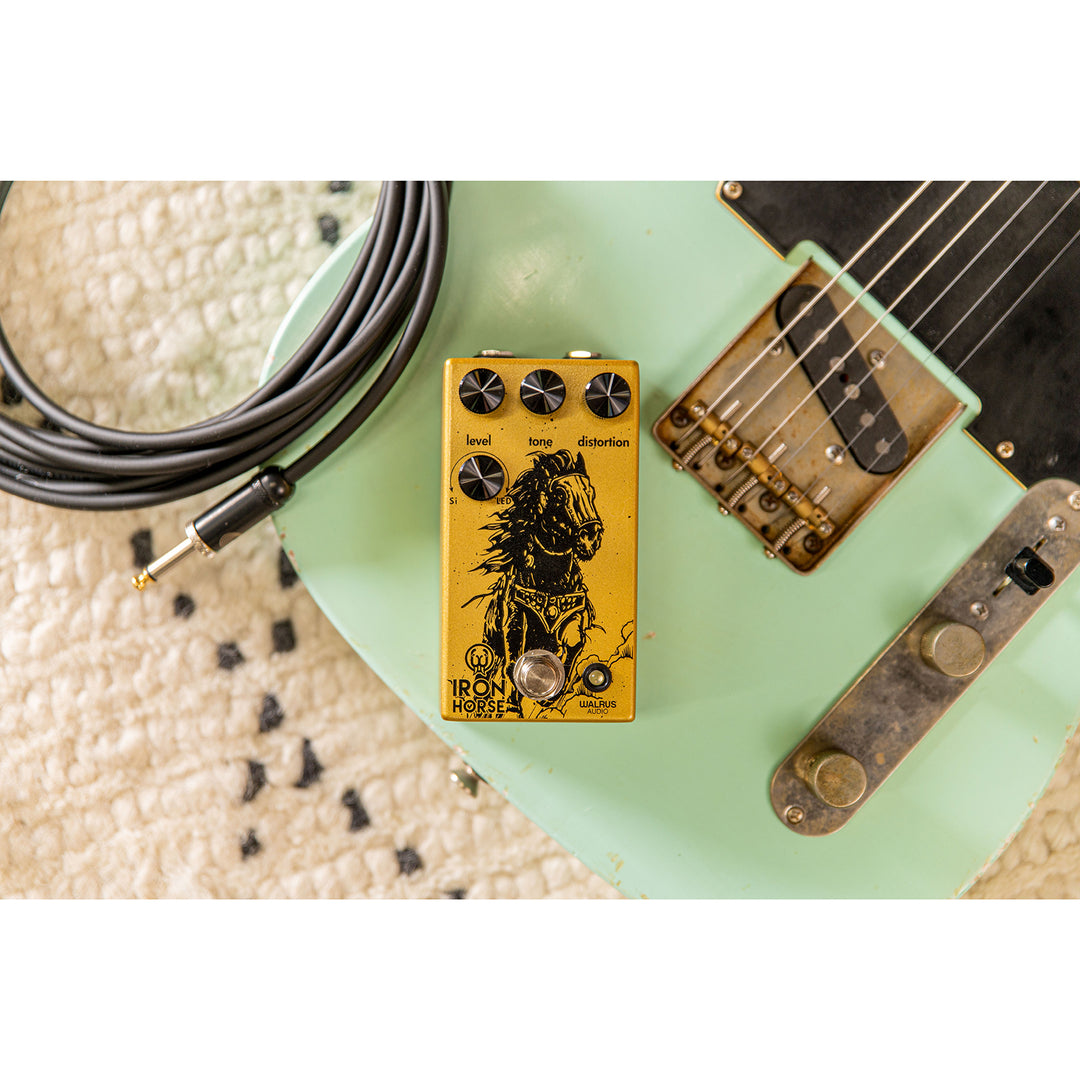 Walrus Audio Iron Horse V3 High-Gain Distortion LM308 Guitar Pedal
