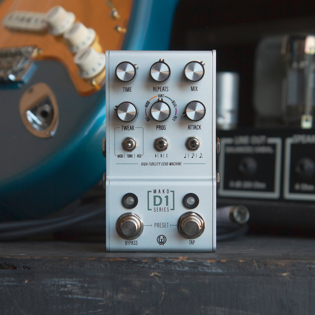 Walrus Audio Mako Series D1 High-Fidelity Delay Guitar Effect Pedal