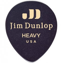 Dunlop 485R-03-HV Celloid Teardrp-BK Heavy-72/bg Celloid Teardrp-BK Heavy-72/bg