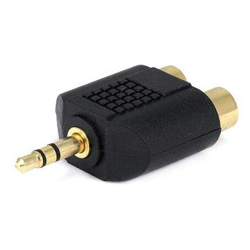 Digiflex HAA-KR101 - Inline Audio Adapter -1/8 TRS M to 2x RCA F