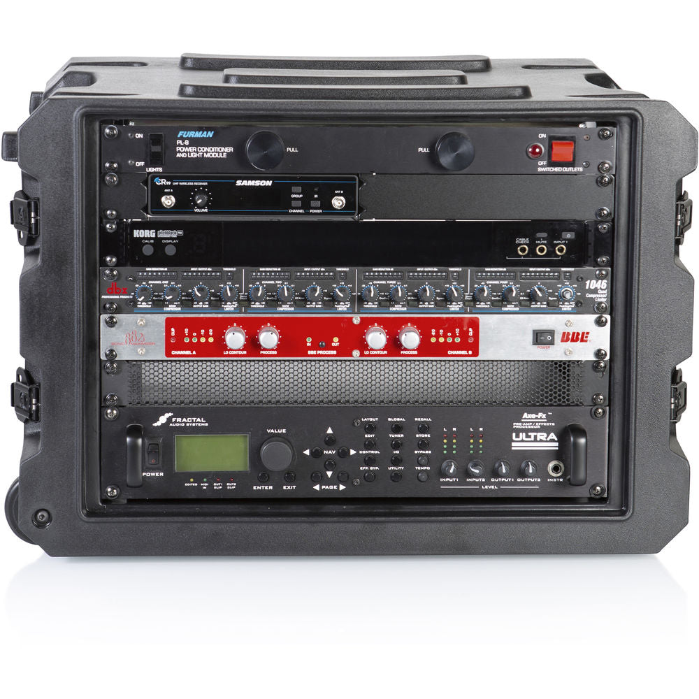 Gator G-PROR-8U-19 Pro-Series Roto-Molded 8U 19.25" Deep Rack Case