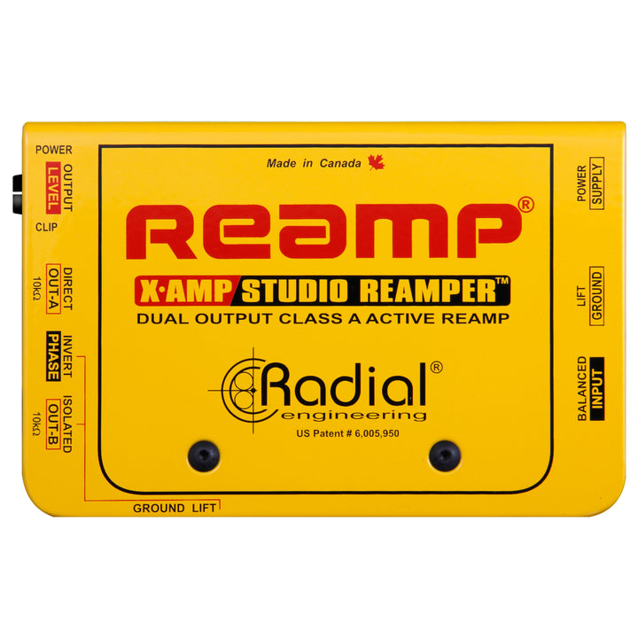 Radial X-Amp - Active Re-Amplifying Device