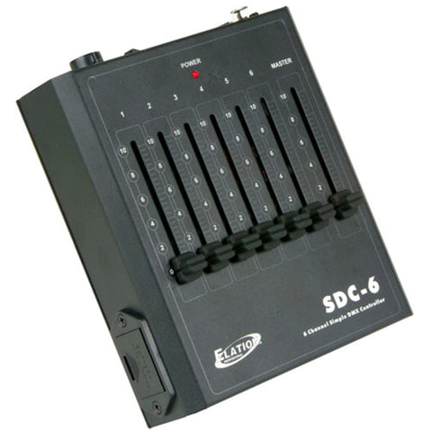 Elation SDC-6 Small-Format DMX Lighting Controller (RENTAL