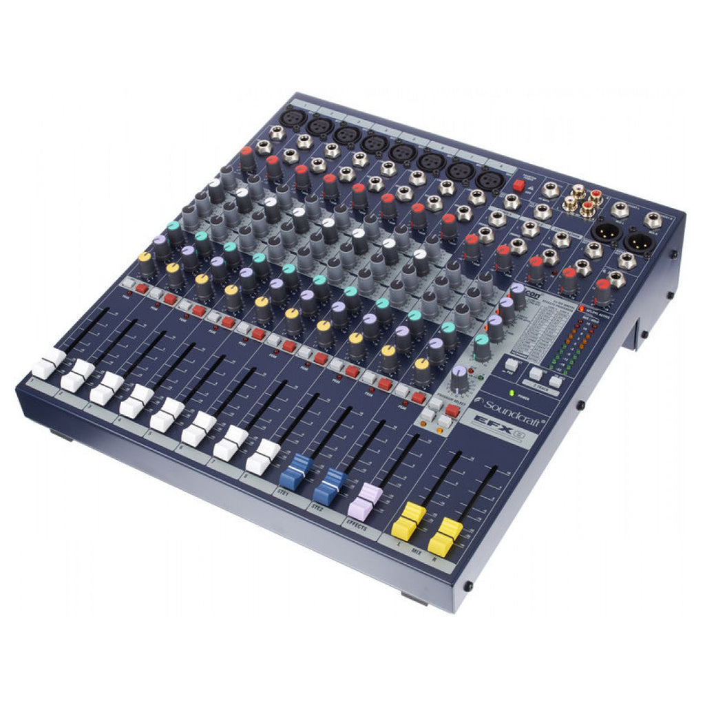 Soundcraft EFX-8 Live Sound 8-Channel Mixer w/ Effects (RENTAL)